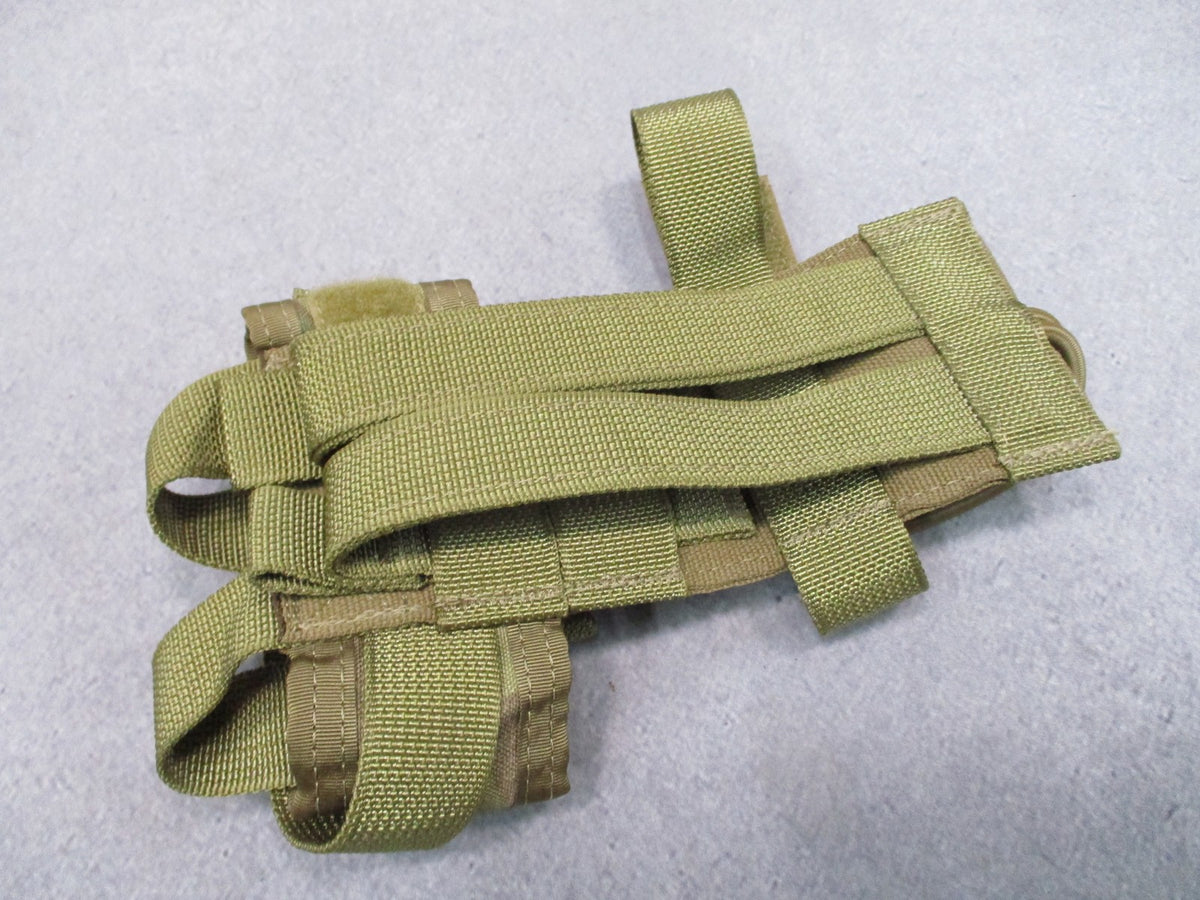 Military MOLLE Radio Pouch MultiCam MBITR Harris Falcon Adjustable Retention