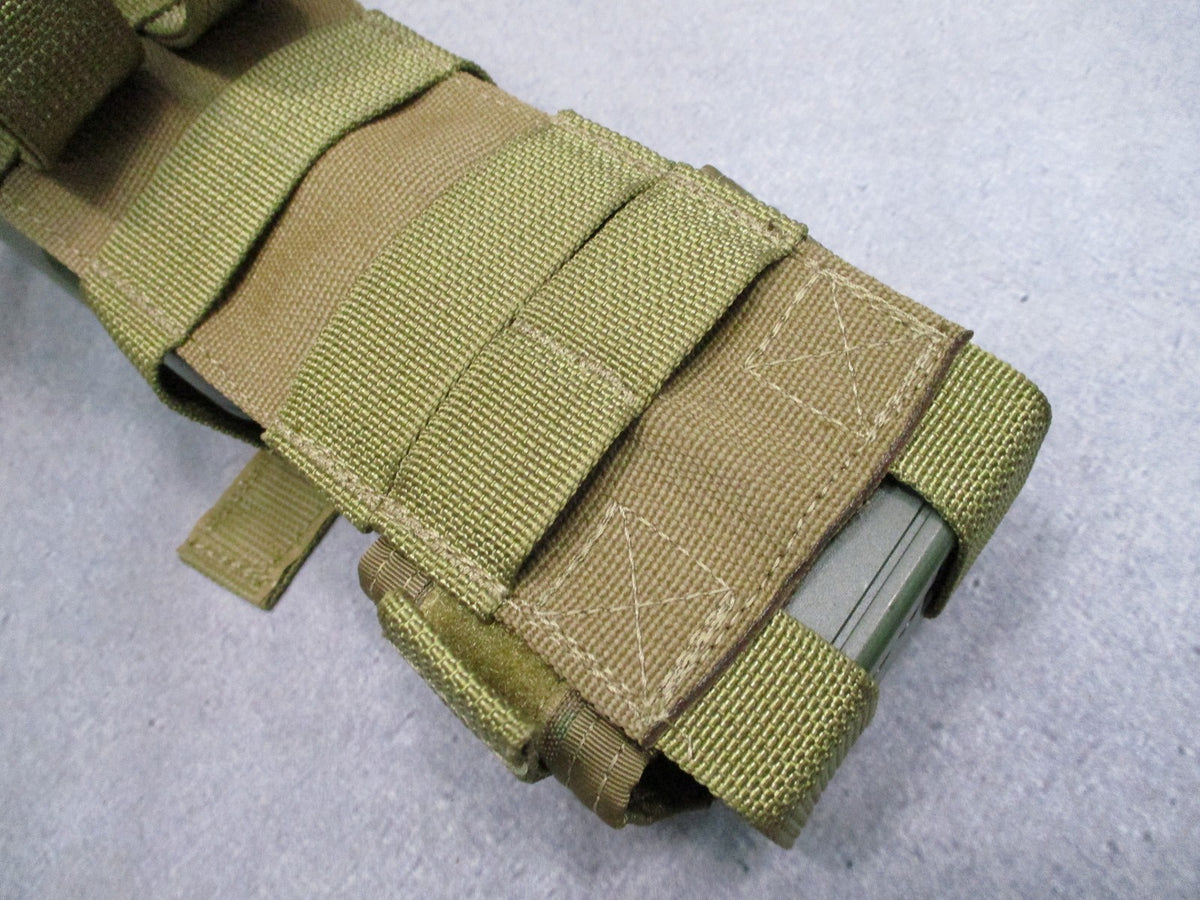 Military MOLLE Radio Pouch MultiCam MBITR Harris Falcon Adjustable Retention