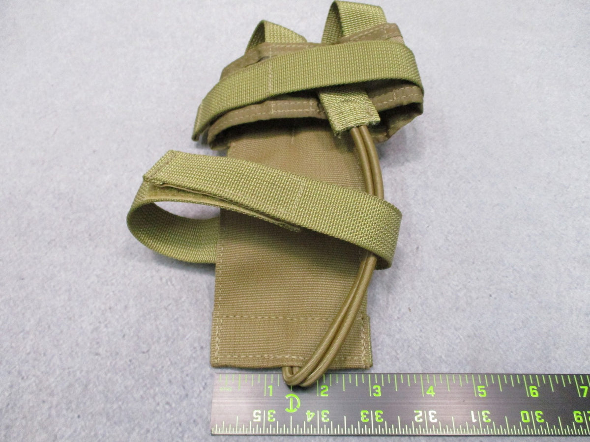 Military MOLLE Radio Pouch MultiCam MBITR Harris Falcon Adjustable Retention