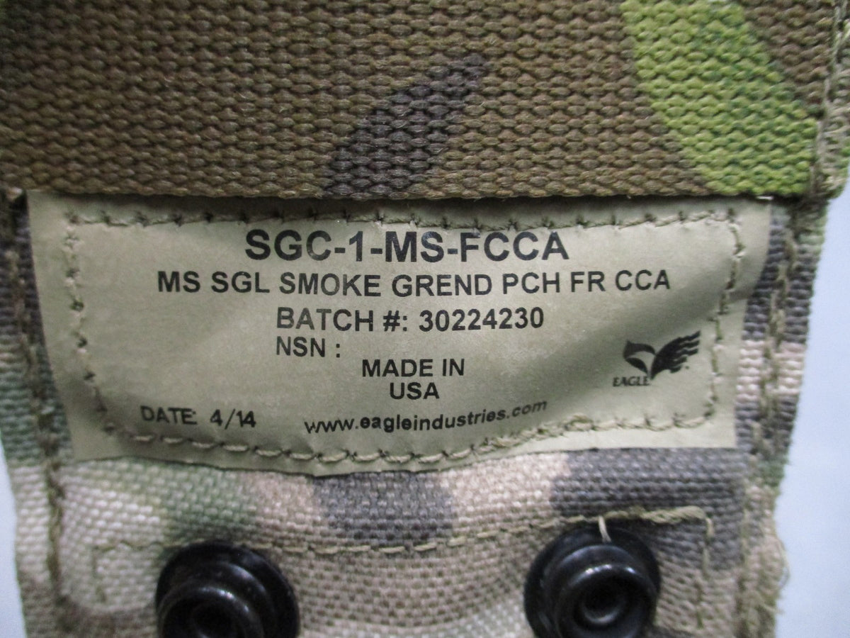 New Eagle Industries MultiCam FR Smoke Grenade Pouch MOLLE SGC-1-MS-FCCA