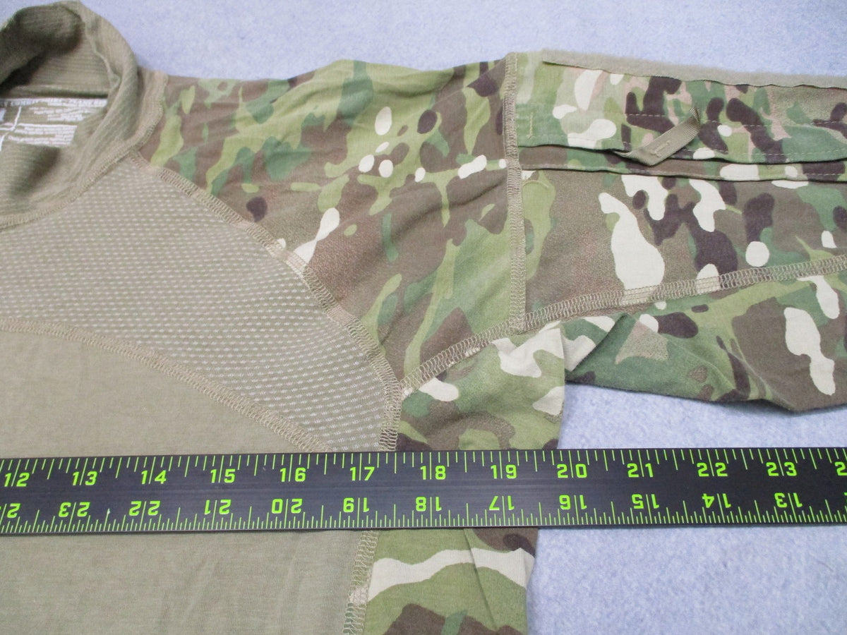 US Army Combat Shirt Flame Resistant Multicam Size M NSN 8415-01-580-4853