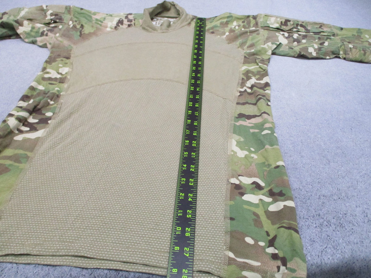 US Army Combat Shirt Flame Resistant Multicam Size M NSN 8415-01-580-4853