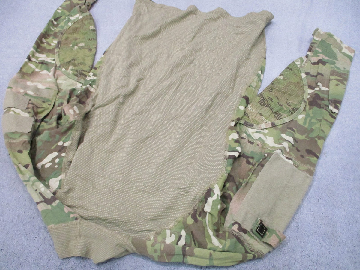 US Army Combat Shirt Flame Resistant Multicam Size M NSN 8415-01-580-4853