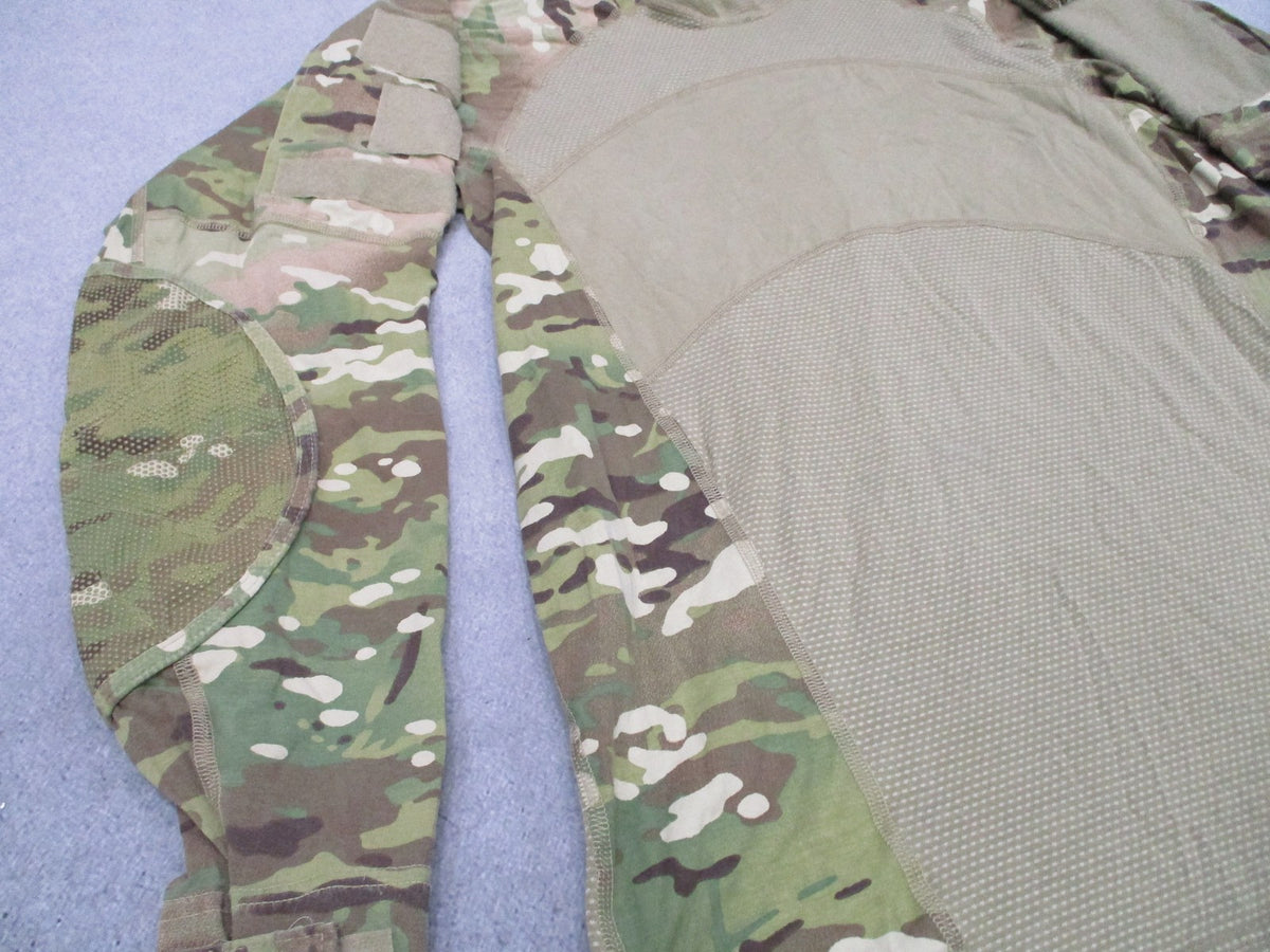 US Army Combat Shirt Flame Resistant Multicam Size M NSN 8415-01-580-4853