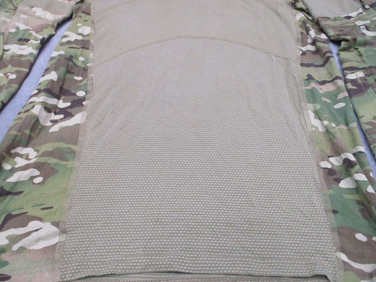 US Army Combat Shirt Flame Resistant Multicam Size M NSN 8415-01-580-4853