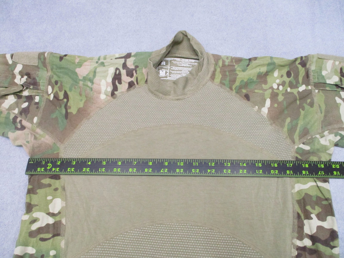 US Army Combat Shirt Flame Resistant Multicam Size M NSN 8415-01-580-4853