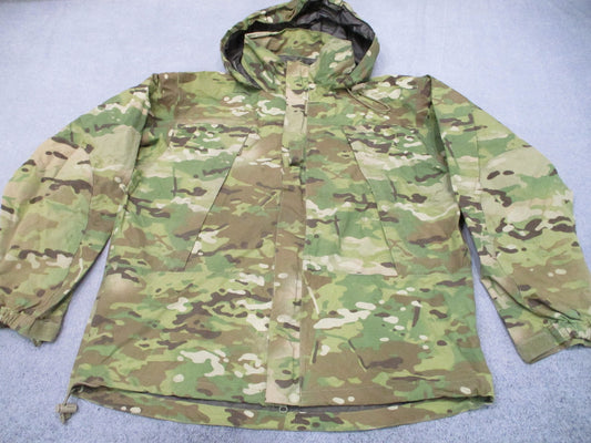 USGI ECWCS Gen III Level 6 MultiCam Gore-Tex Wet Weather Jacket Approx XS