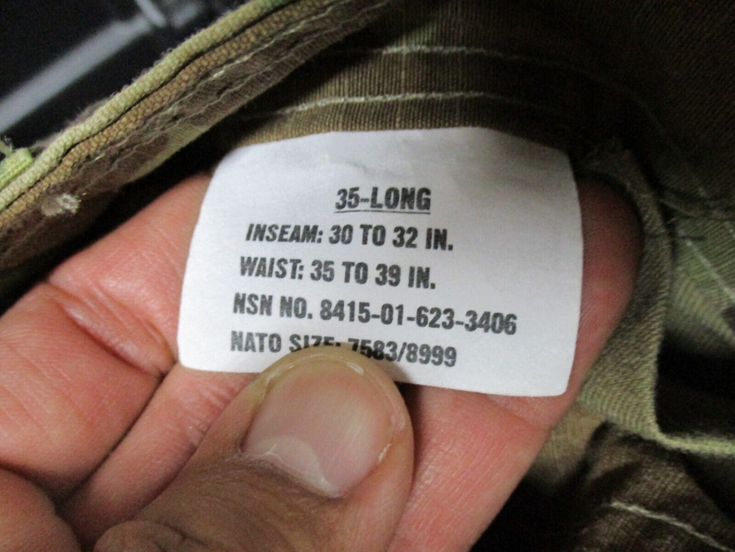 USGI ARMY OCP WOMEN'S TROUSER COMBAT UNIFORM PANTS FEMALE NON-FR NORMAL MATERIAL