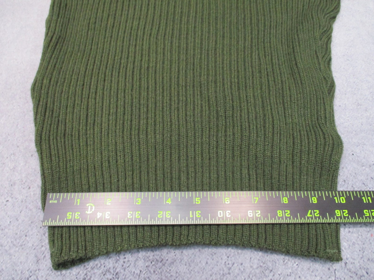 USMC Wool Commando Sweater OD Green Size 42 Epaulettes NSN 8405-01-496-9816