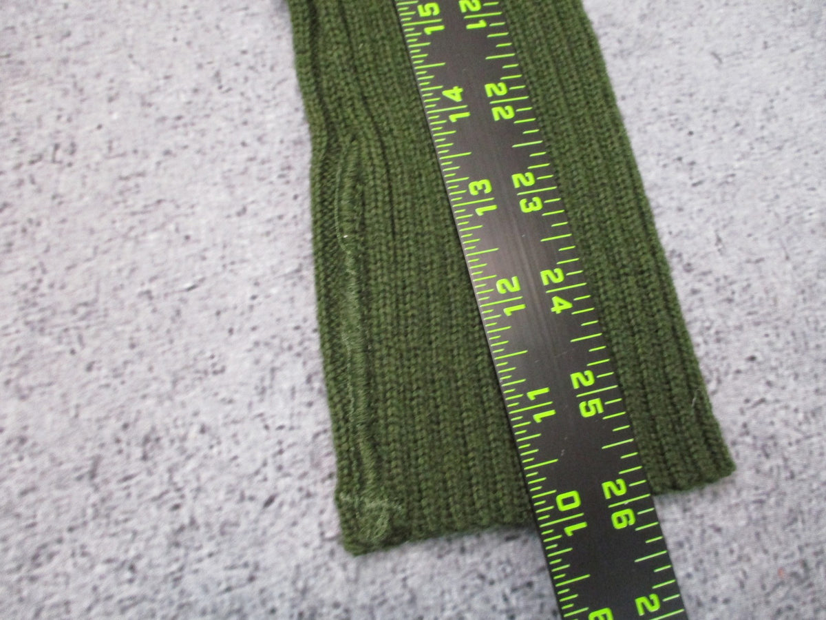 USMC Wool Commando Sweater OD Green Size 42 Epaulettes NSN 8405-01-496-9816
