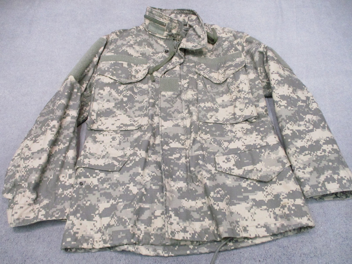 USGI M65 M-65 UCP Cold Weather Field Coat XS Short Golden Mfg 8415-01-521-2219
