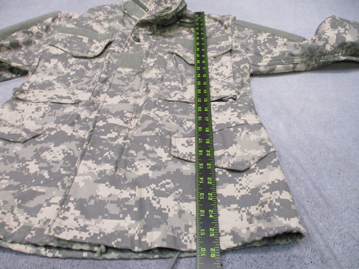 USGI M65 M-65 UCP Cold Weather Field Coat XS Short Golden Mfg 8415-01-521-2219