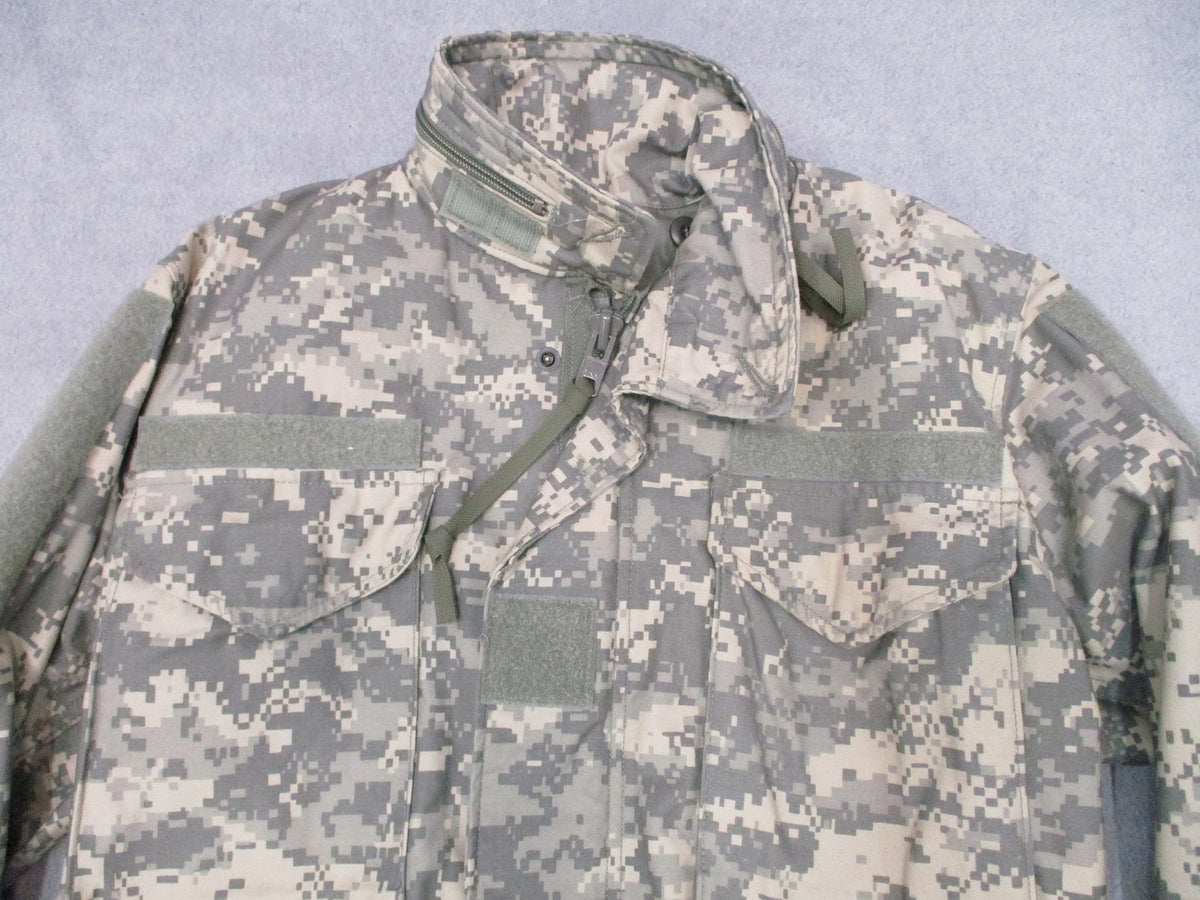 USGI M65 M-65 UCP Cold Weather Field Coat XS Short Golden Mfg 8415-01-521-2219