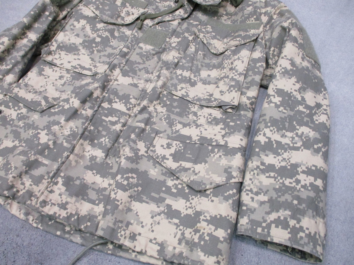 USGI M65 M-65 UCP Cold Weather Field Coat XS Short Golden Mfg 8415-01-521-2219