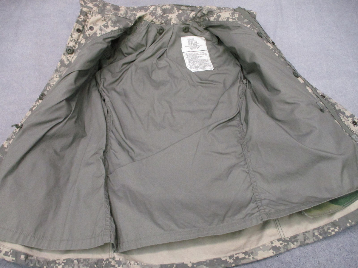 USGI M65 M-65 UCP Cold Weather Field Coat XS Short Golden Mfg 8415-01-521-2219