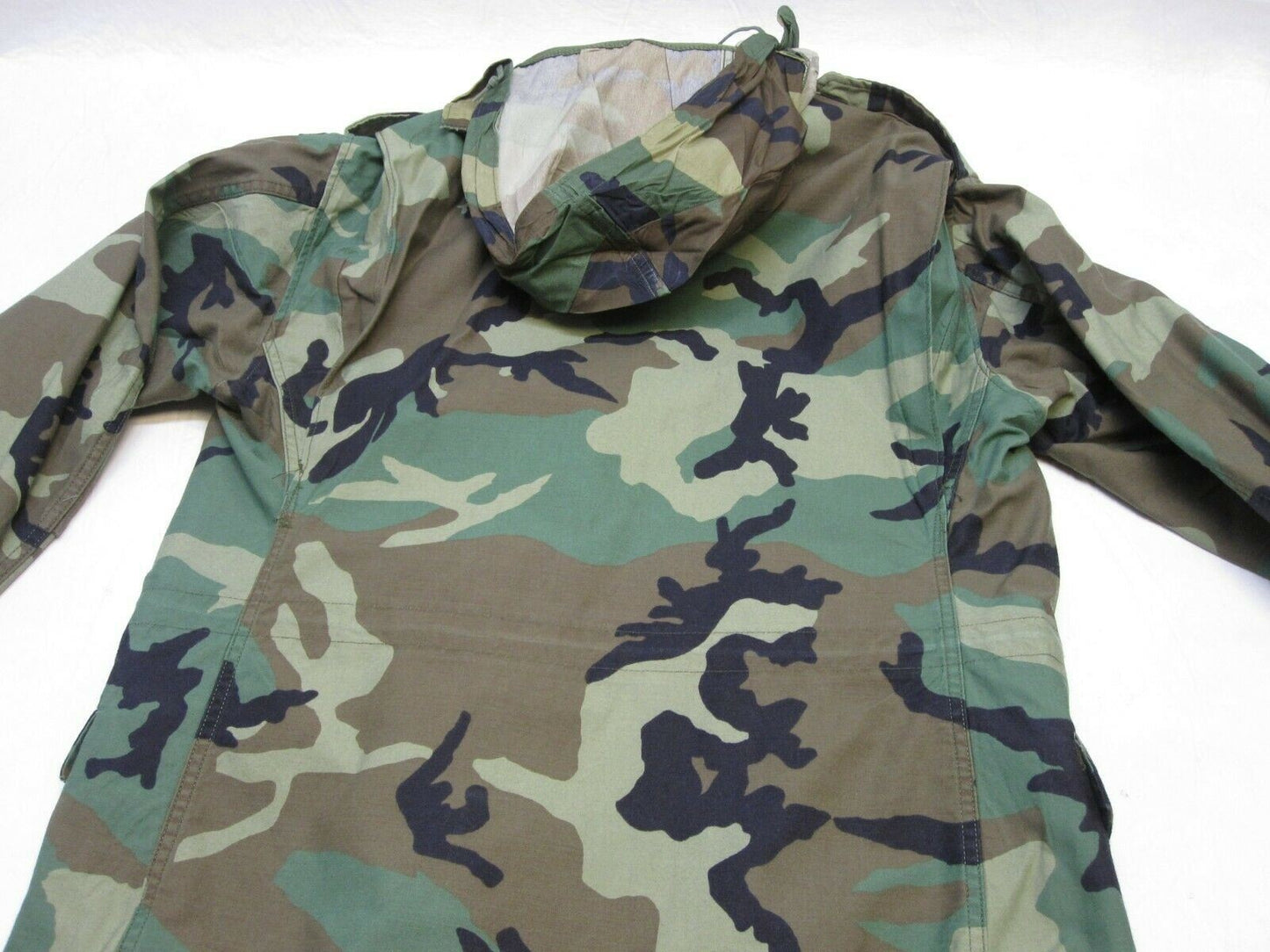US MILITARY MEN'S WINTER CAMOUFLAGE WOODLAND FIELD JACKET M-65 COAT ARMY CAMO