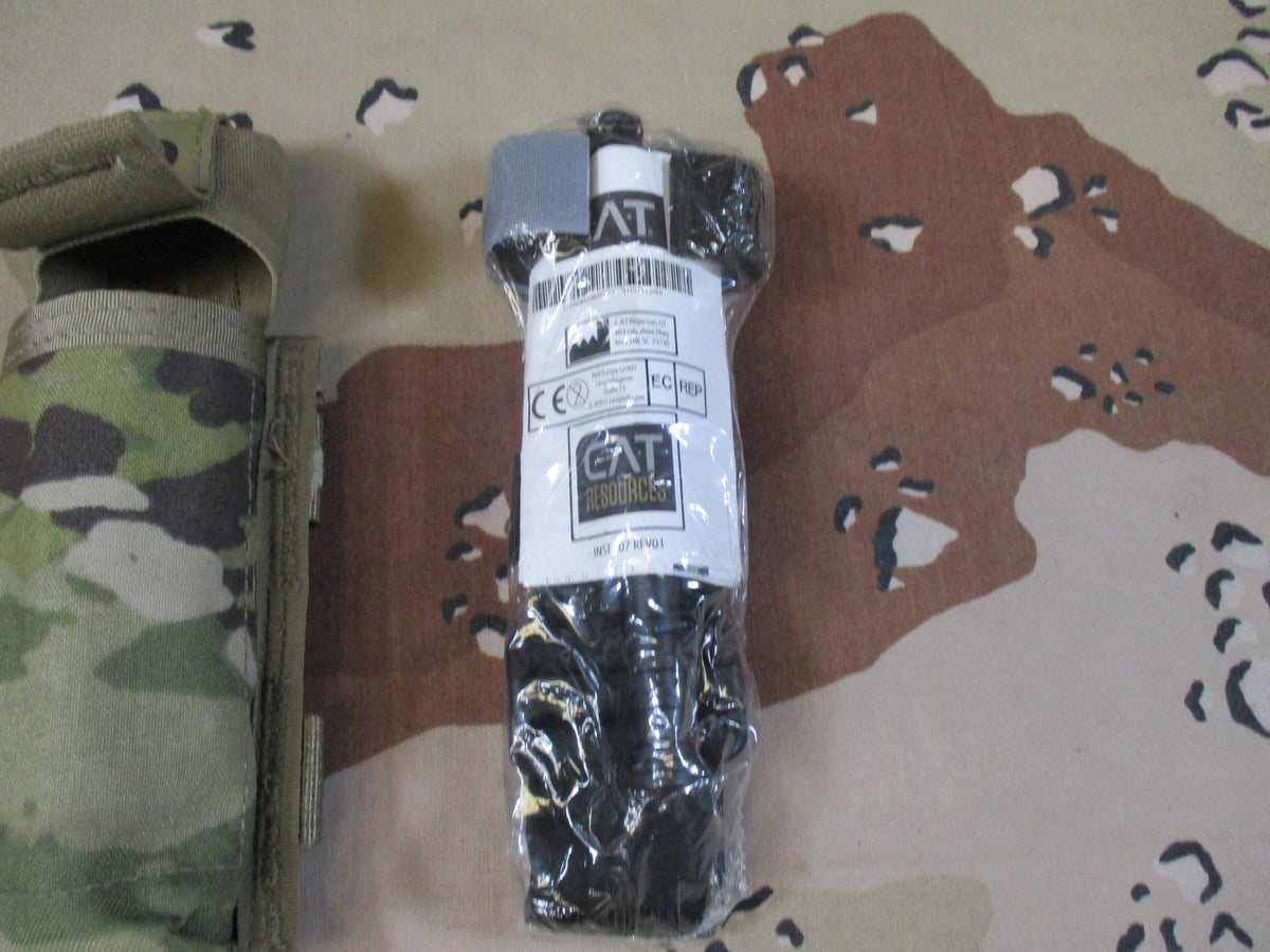 New Gen 7 C-A-T Tourniquet & Multicam MOLLE Pouch NSN 6515-01-521-7976