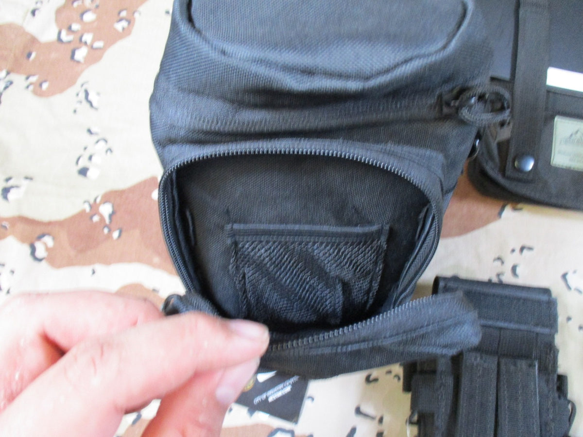 Lot of 5 Tactical MOLLE Pouches Red Rock Tactical VISM Utility Mag Pouch Black