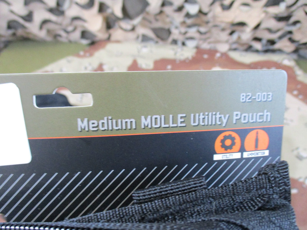 Lot of 5 Tactical MOLLE Pouches Red Rock Tactical VISM Utility Mag Pouch Black
