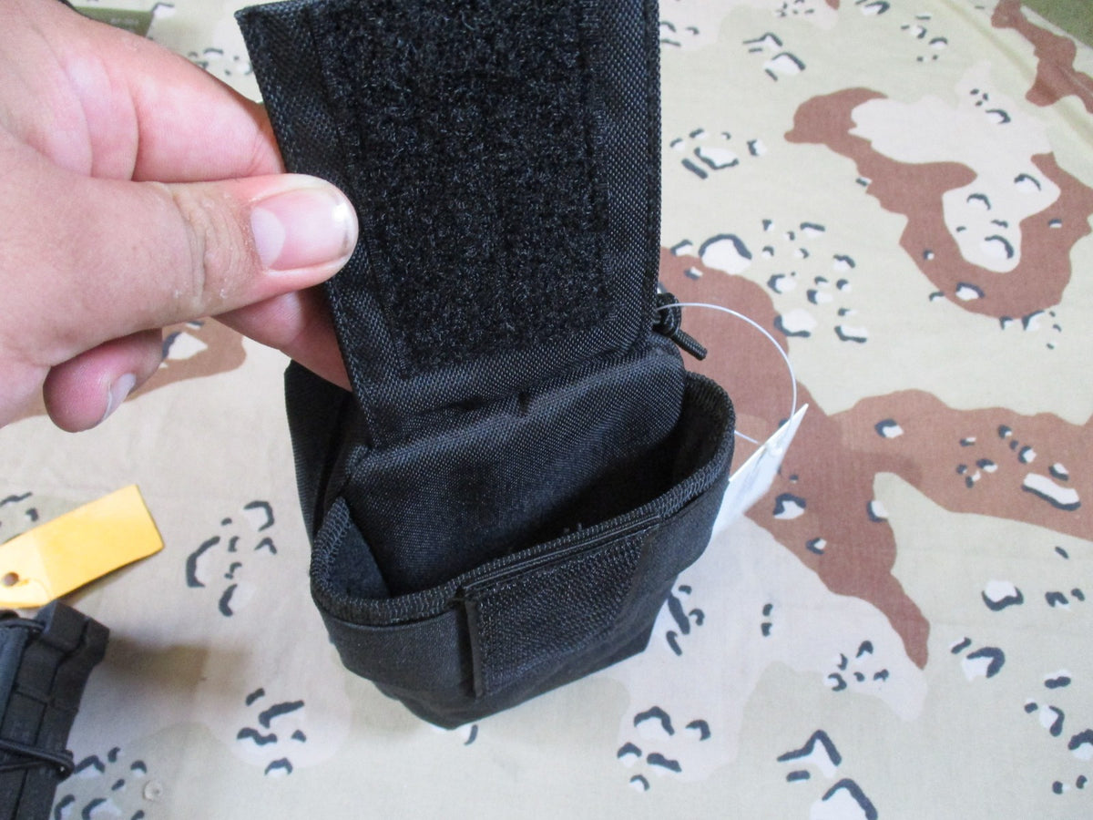 Lot of 5 Tactical MOLLE Pouches Red Rock Tactical VISM Utility Mag Pouch Black