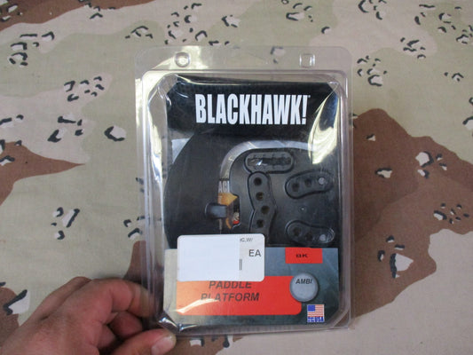 Blackhawk Paddle Platform for Injection-Molded Holsters - Ambidextrous 410902BK