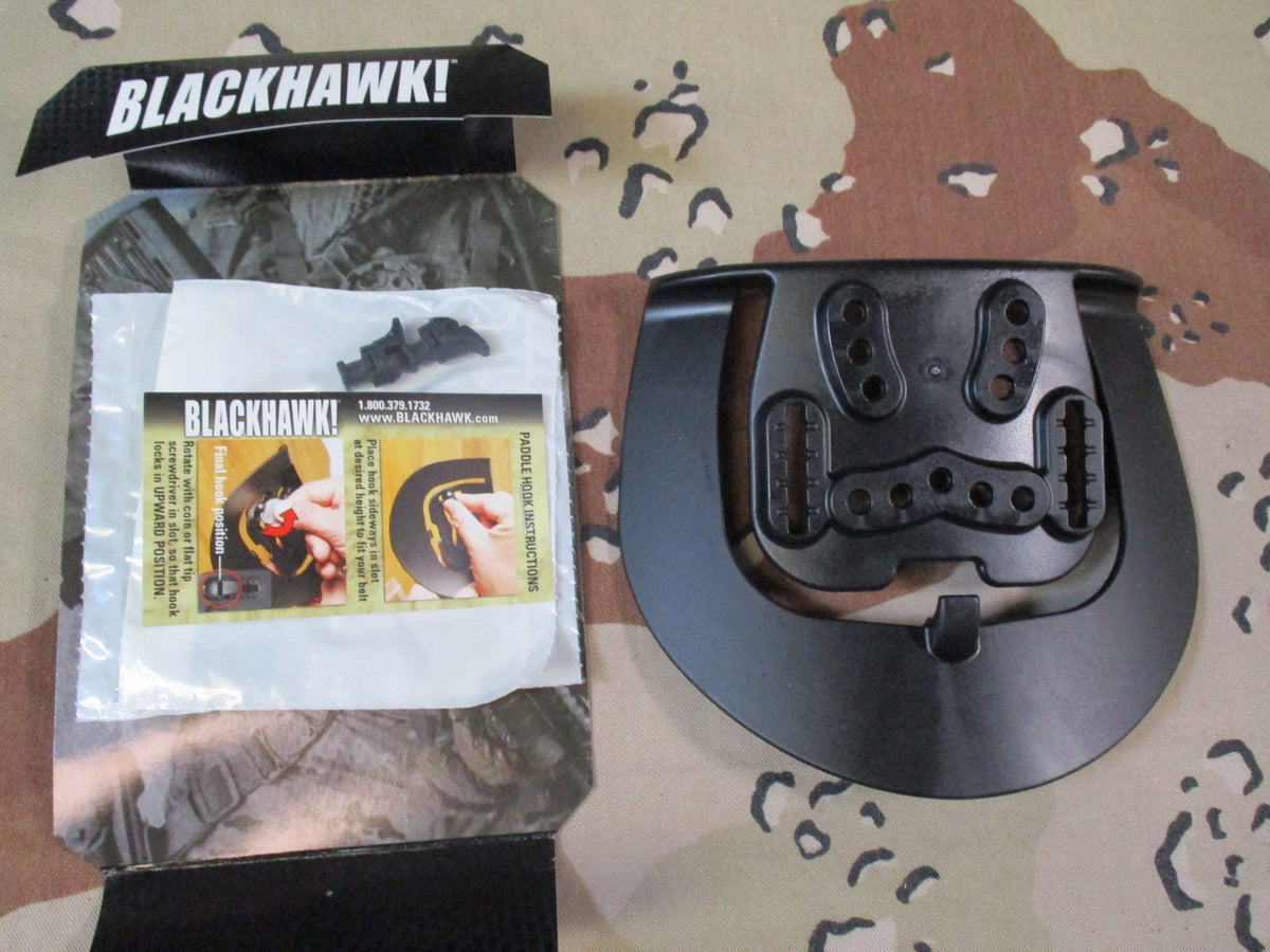 Blackhawk Paddle Platform for Injection-Molded Holsters - Ambidextrous 410902BK