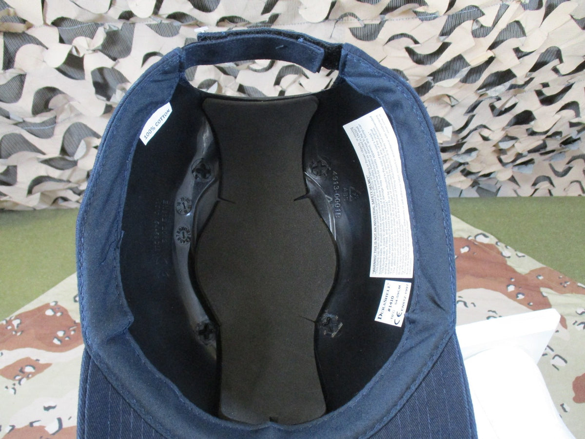 DuraShell #1410 Industrial Bump Cap Safety Hat Navy Blue 54-59cm Adjustable