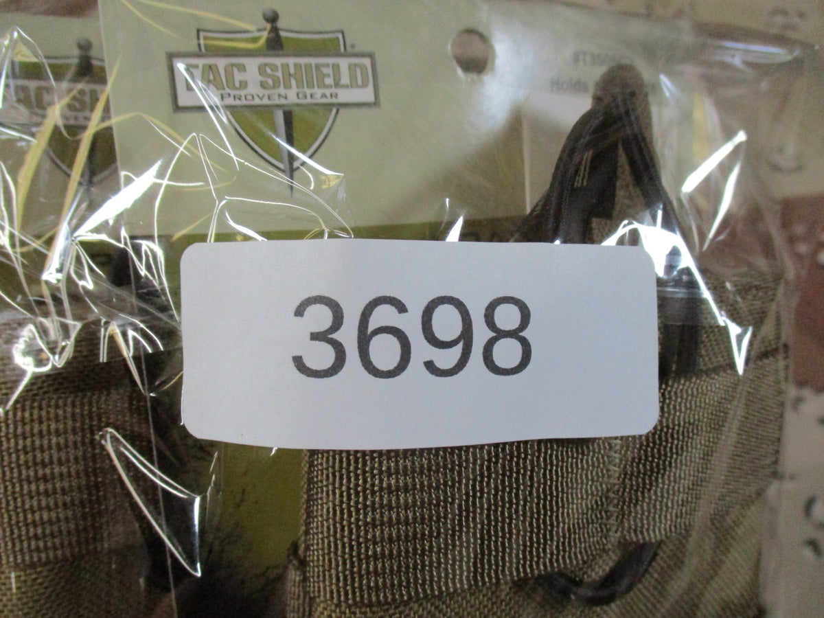 2x Tac Shield Speed MOLLE Magazine Pouch Coyote Brown Tactical Gear New