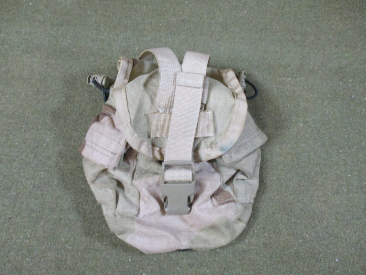US Military MOLLE II Canteen General Purpose Pouch Desert Camo DCU Surplus
