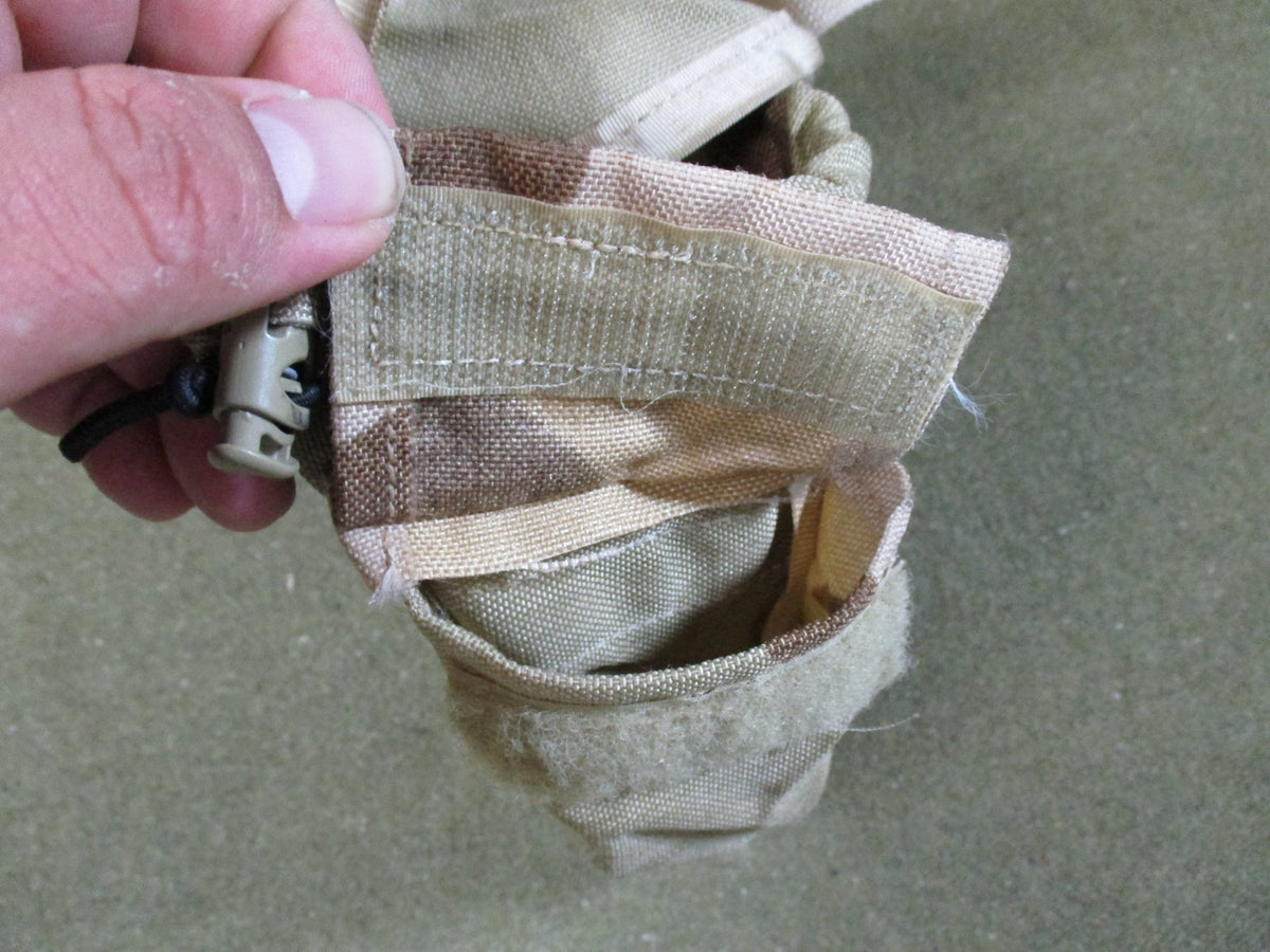 US Military MOLLE II Canteen General Purpose Pouch Desert Camo DCU Surplus