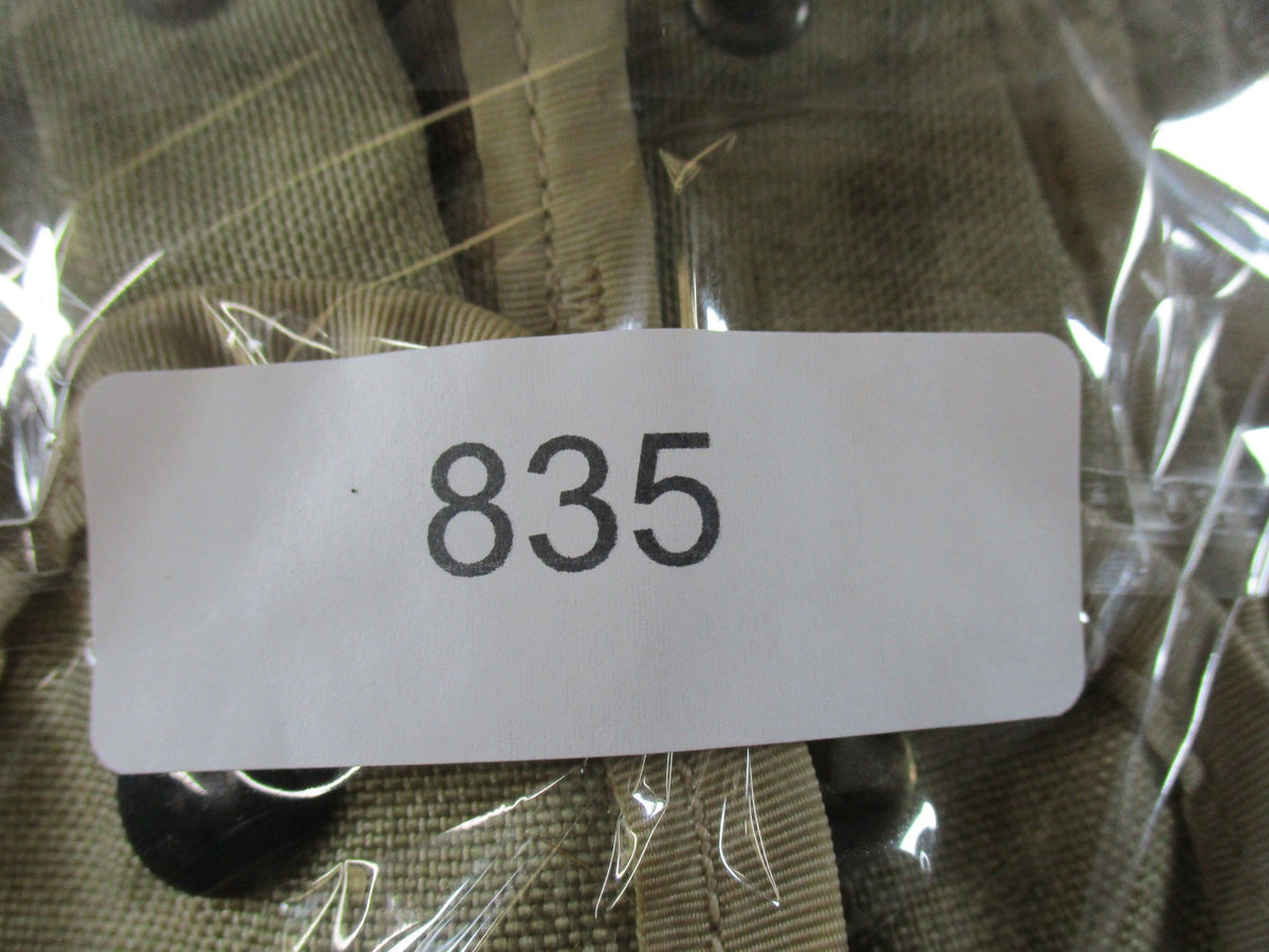 6x Lot US Military MOLLE II 9mm Single Magazine Pouches Desert Camo SDS Surplus