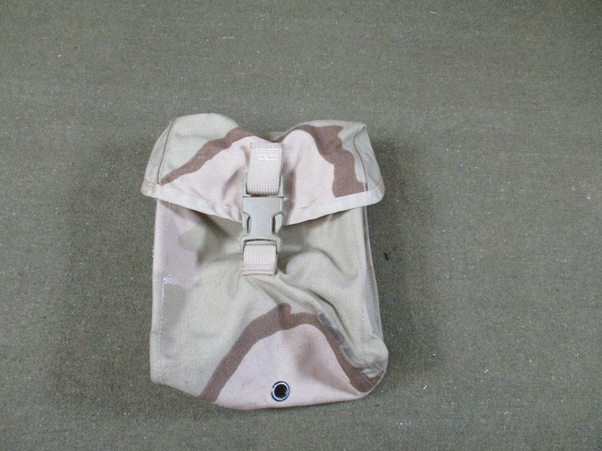 US Military MOLLE II 200 Round SAW Gunner Pouch Desert Camo DCU Surplus