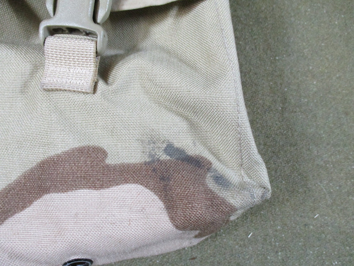 US Military MOLLE II 200 Round SAW Gunner Pouch Desert Camo DCU Surplus