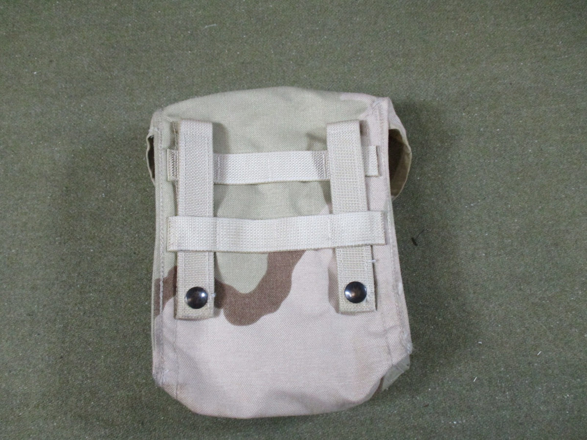 US Military MOLLE II 200 Round SAW Gunner Pouch Desert Camo DCU Surplus