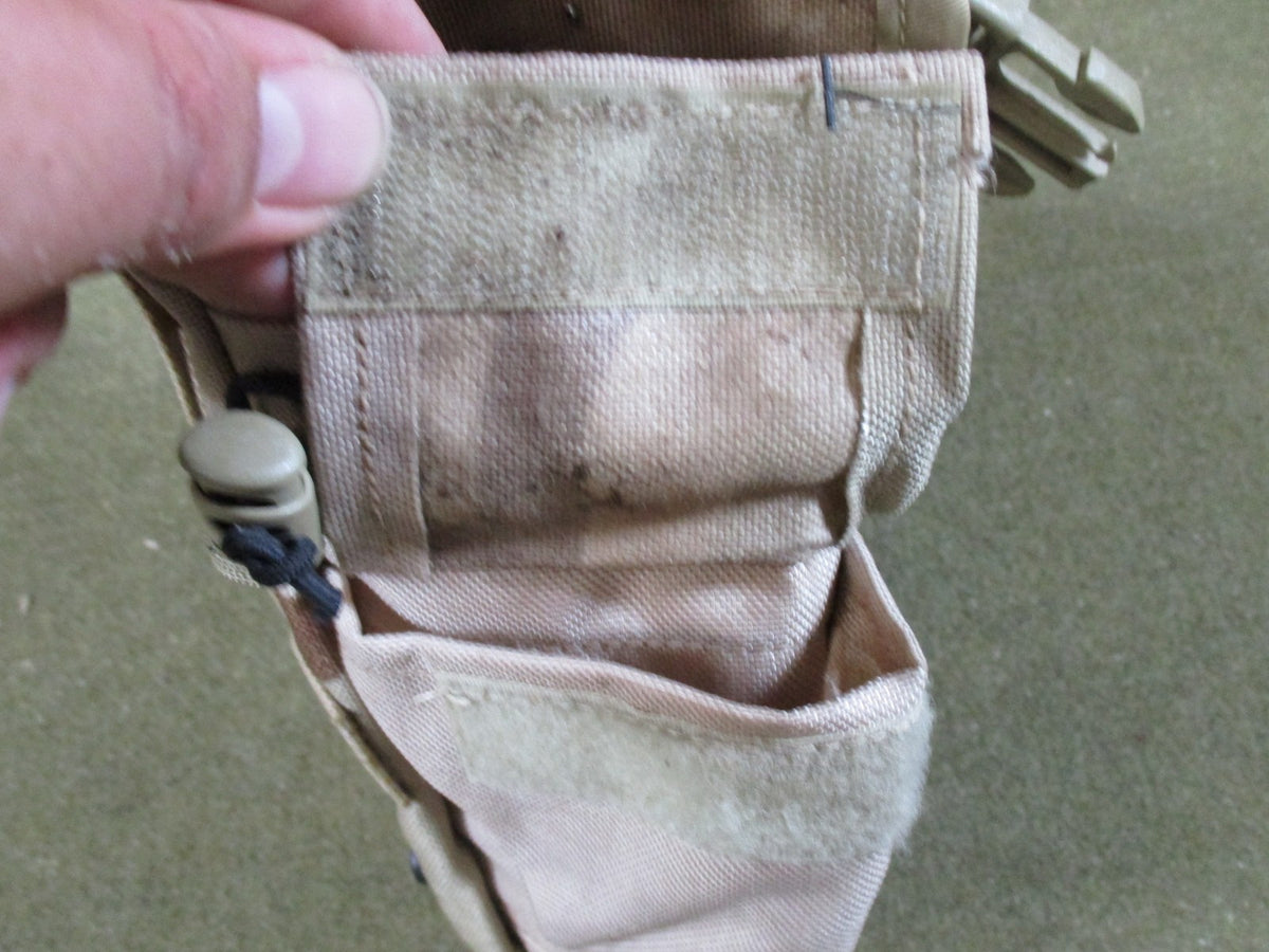 US Military MOLLE II Canteen General Purpose Pouch Desert Camo DCU Surplus