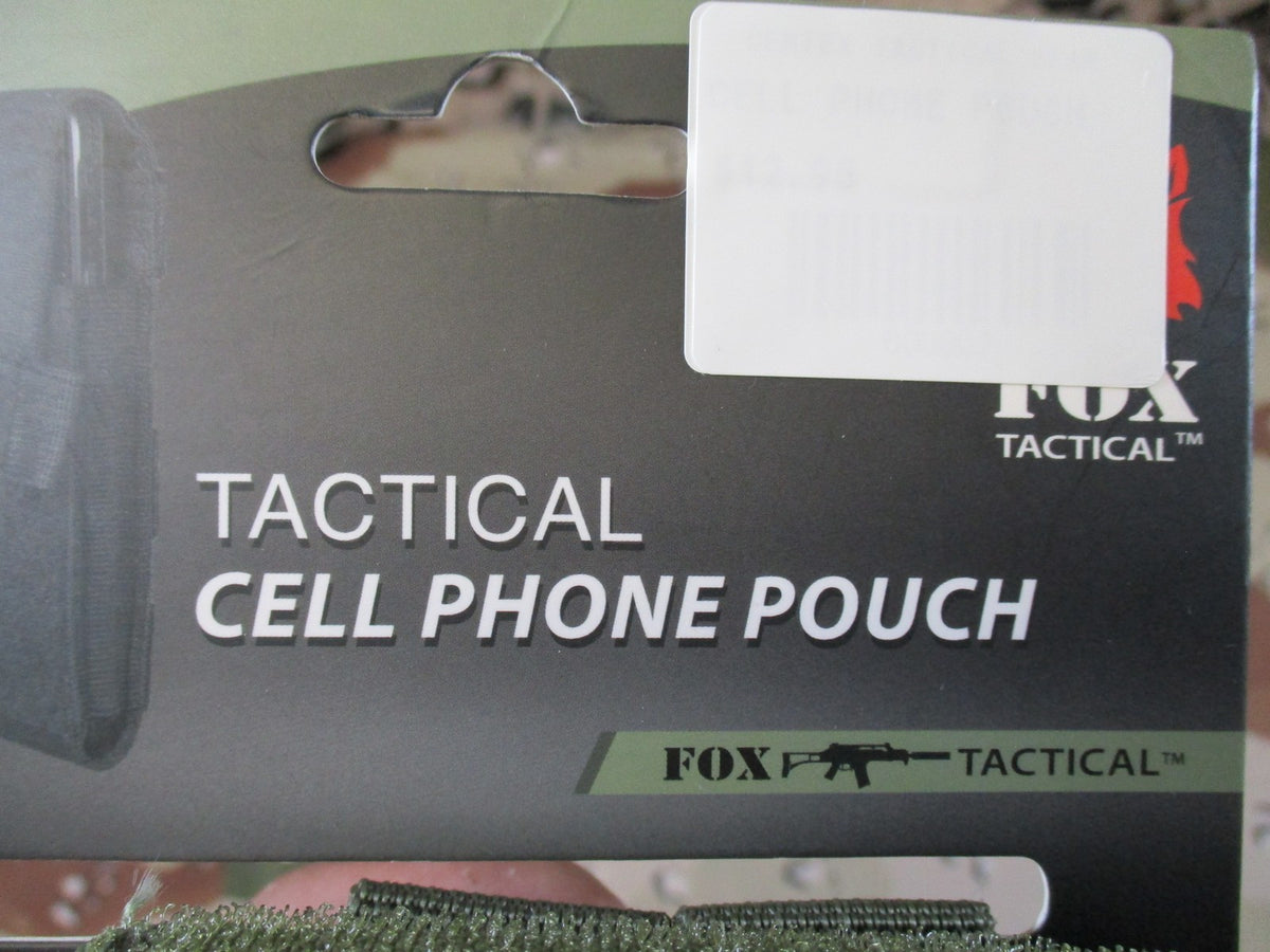2x Fox Tactical Cell Phone Pouch Modular MOLLE Olive Drab New