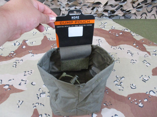 Kore Essentials Tactical Dump Pouch - Laser-Cut 1000D Nylon - Fits 1.75" Belts