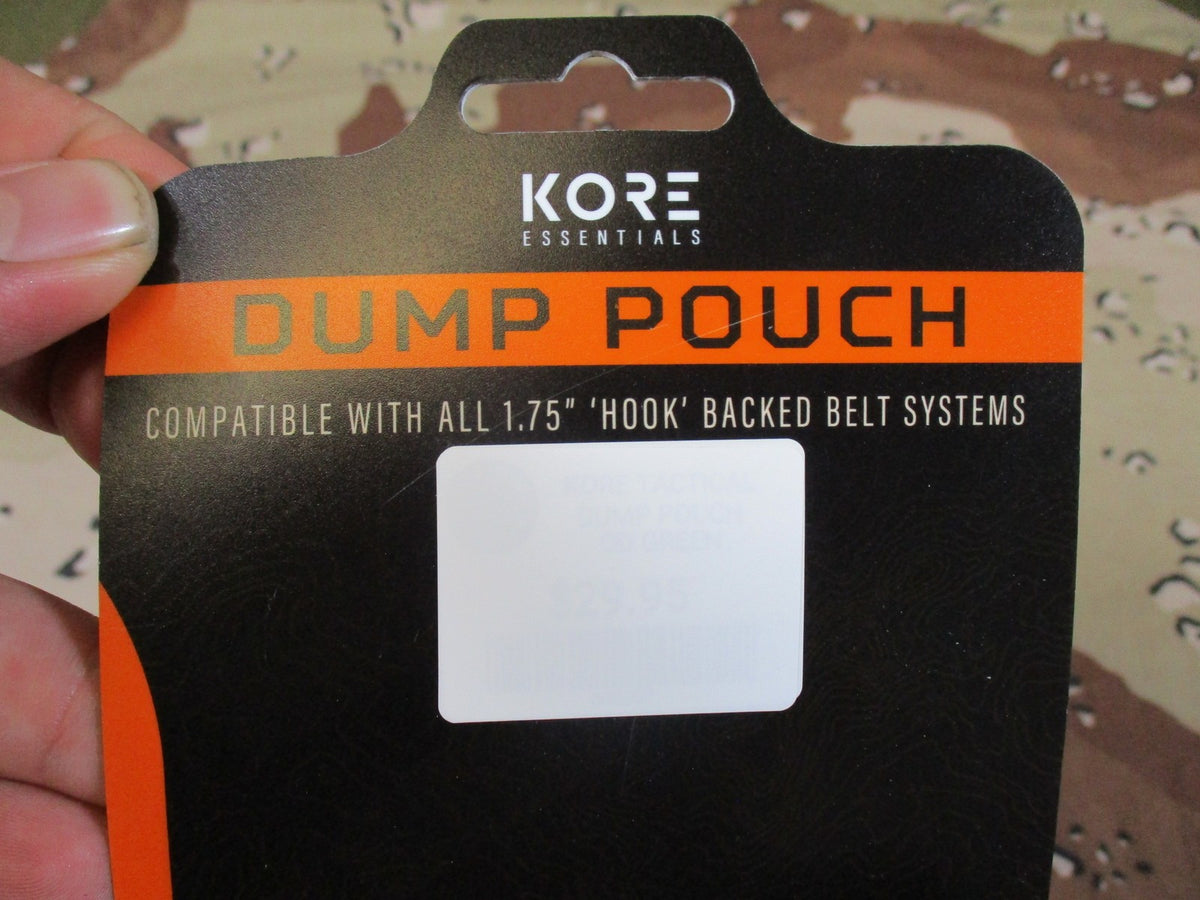 Kore Essentials Tactical Dump Pouch - Laser-Cut 1000D Nylon - Fits 1.75" Belts
