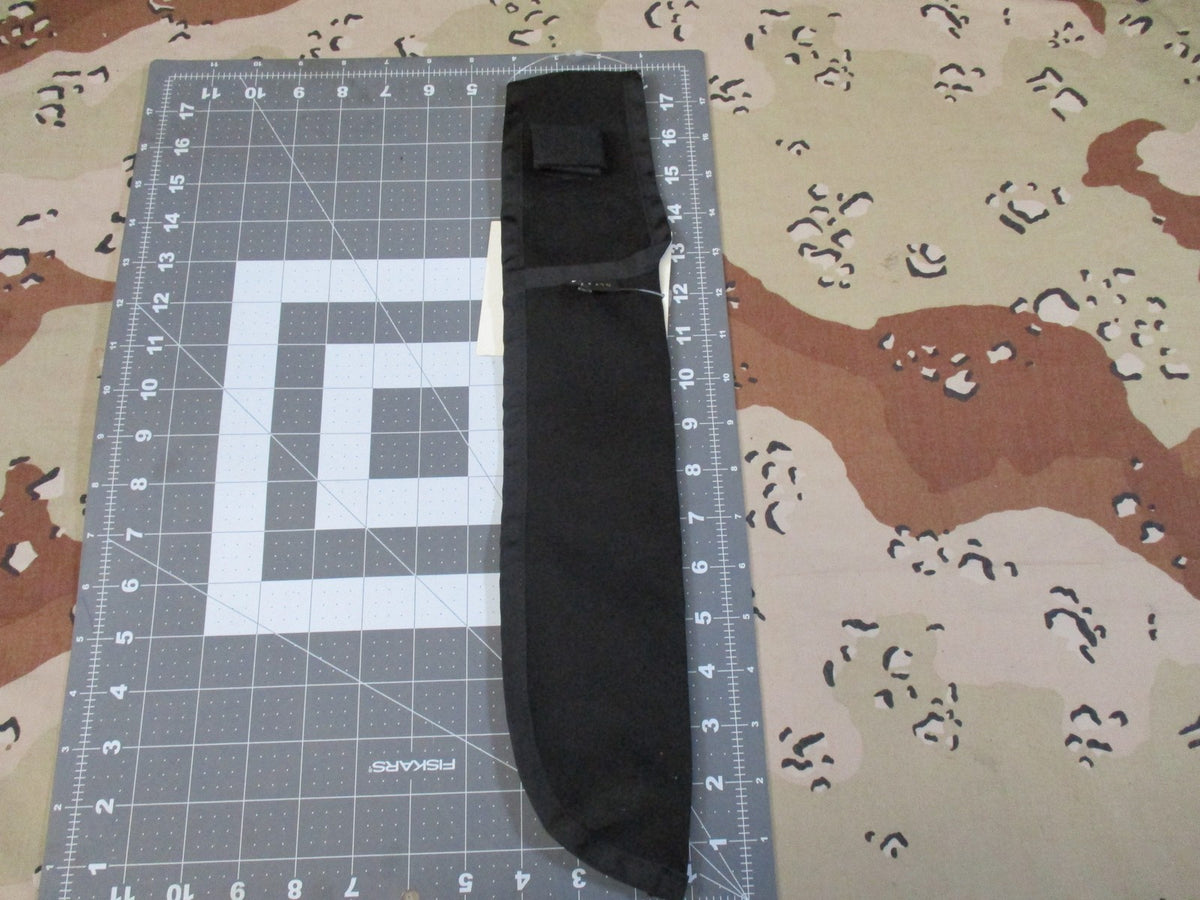 12-Inch Machete Sheath Black Nylon Cordura Fabric Replacement Cover