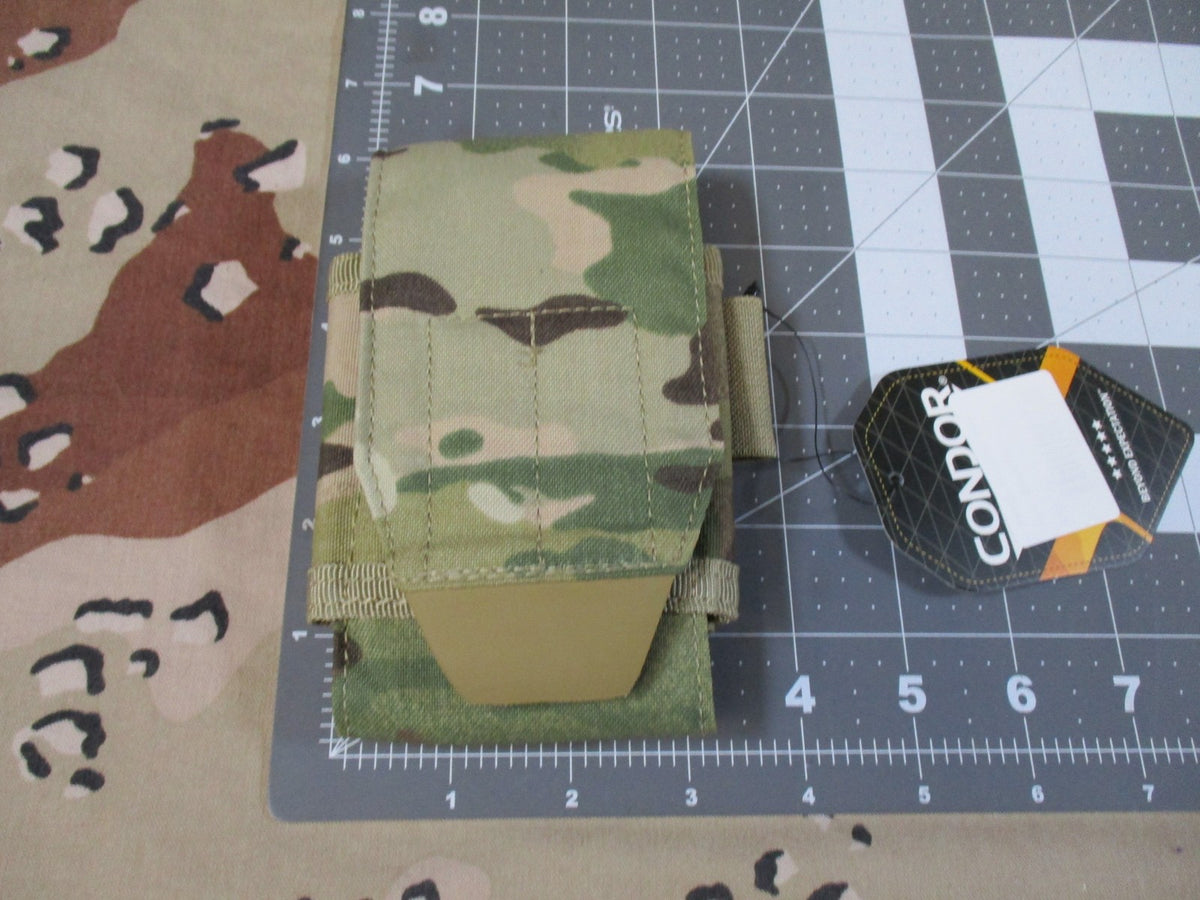 2x New Condor Tech Sheath Plus MOLLE Pouches MultiCam Tactical Phone Holder