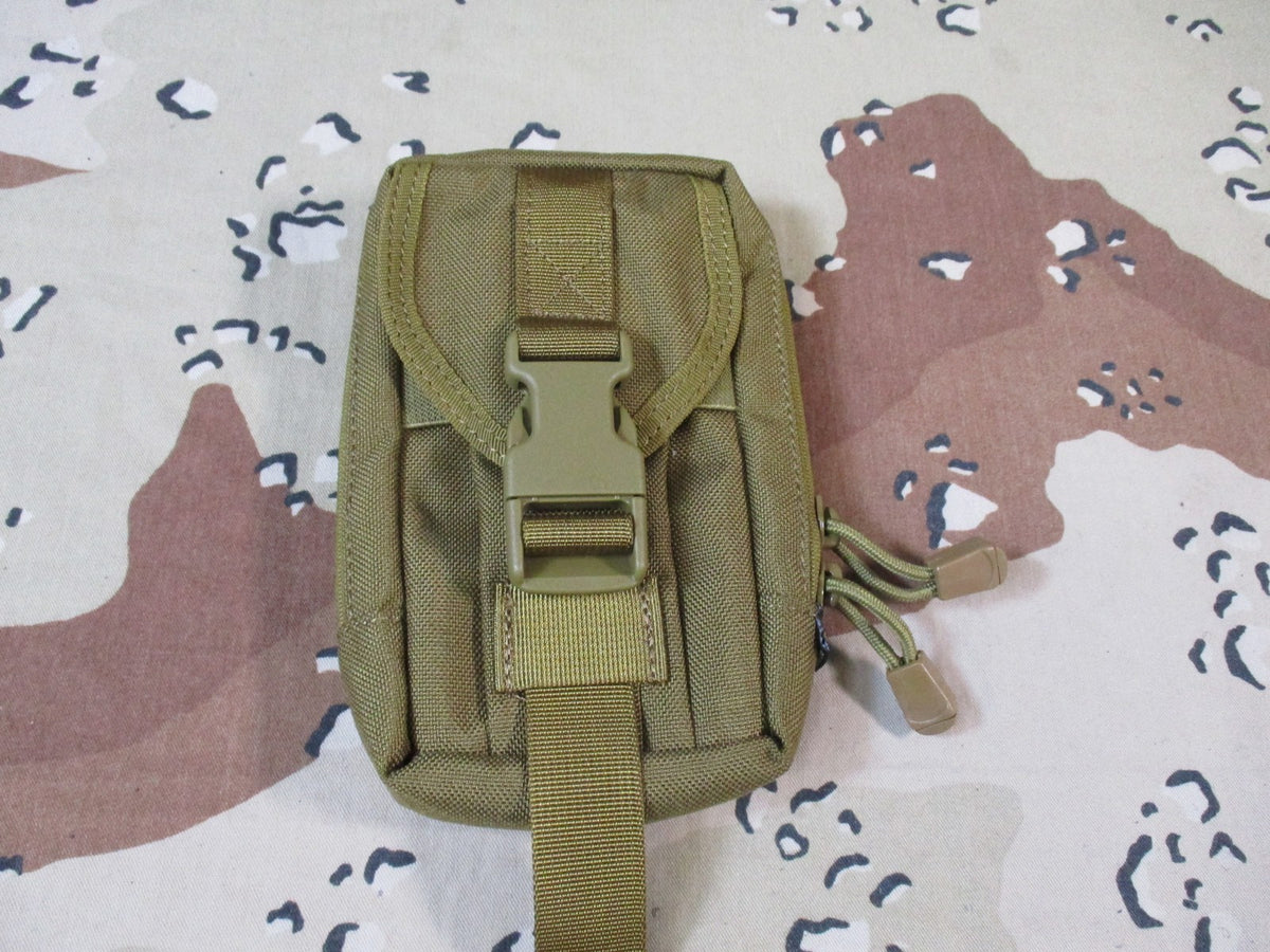 Rapdom T439 MOLLE utility pouch in Coyote Tan Cordura