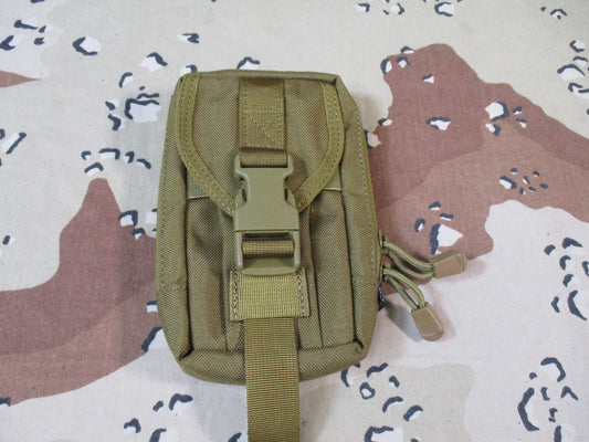 Rapdom T439 MOLLE utility pouch in Coyote Tan Cordura
