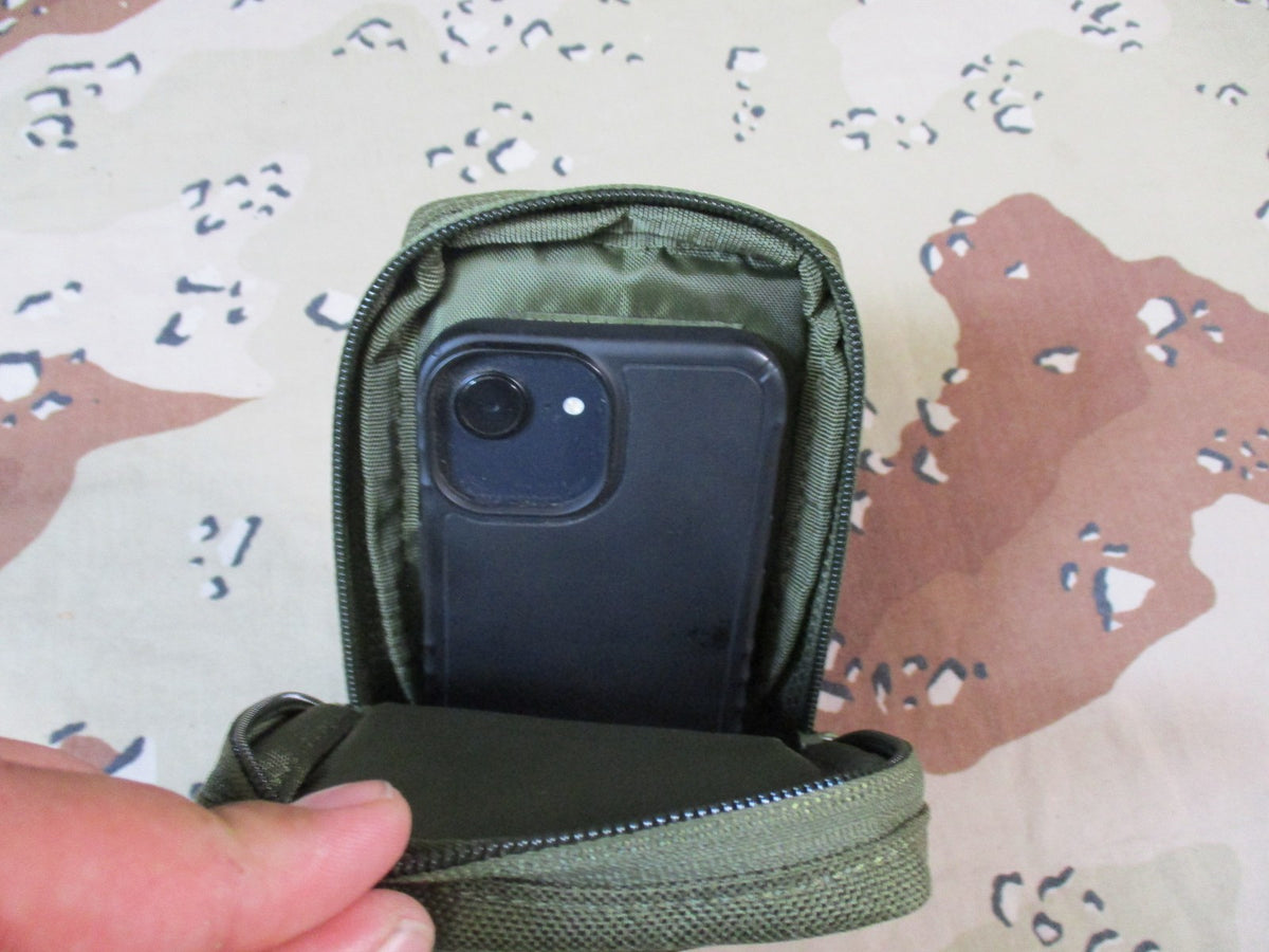 Rapdom T439 Tactical MOLLE Pouch Olive Drab Cordura Gear Padded Pouch