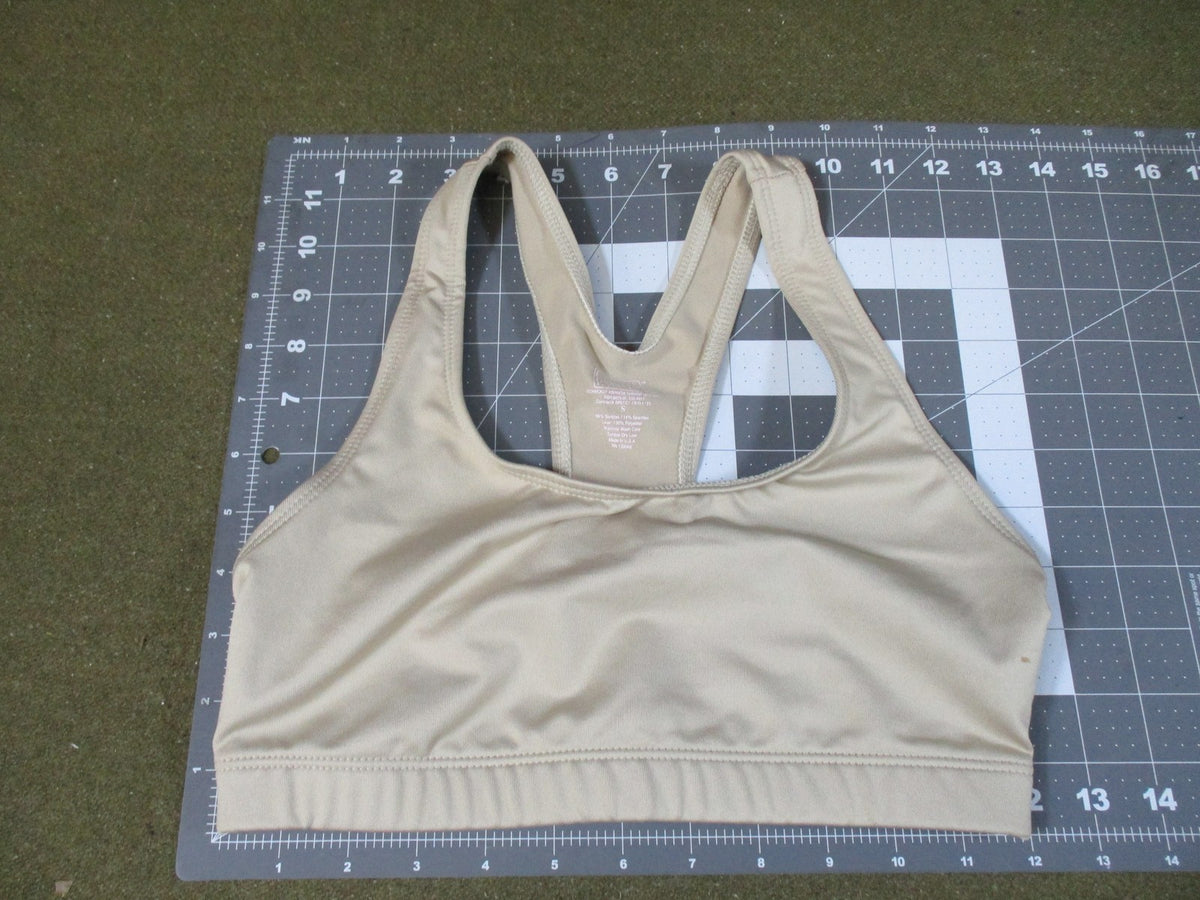2x New Elite Issue Tactical Sports Bra Tan Size Small Military Issue USA Made