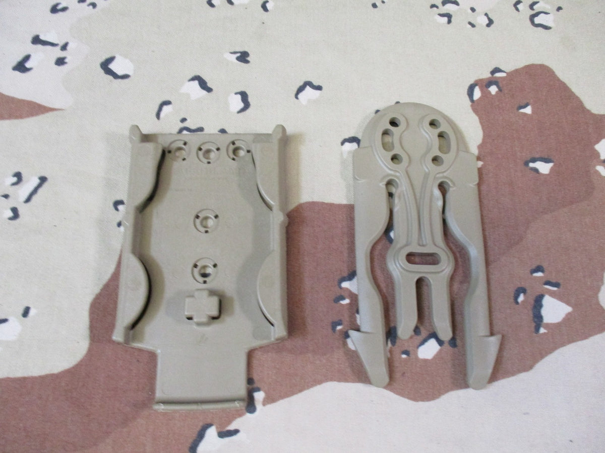Safariland 6004-18 & 6004-15 Holster Mounting Plate Set Tan FDE