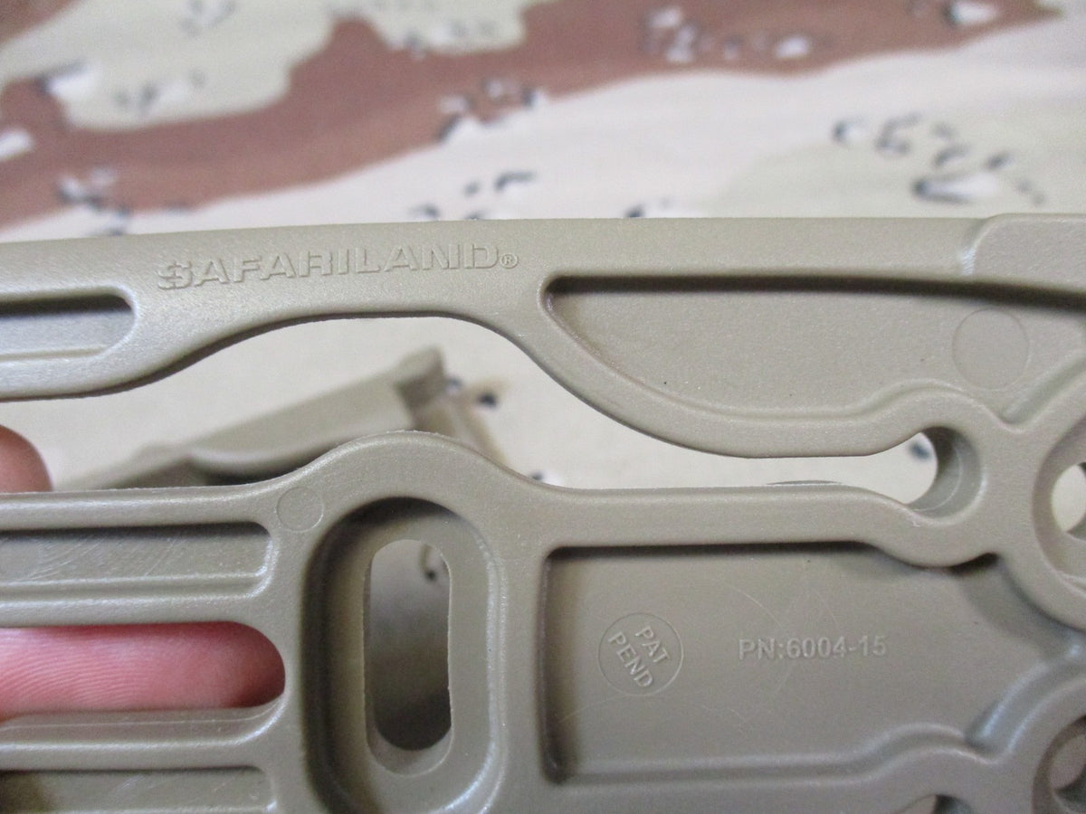 Safariland 6004-18 & 6004-15 Holster Mounting Plate Set Tan FDE