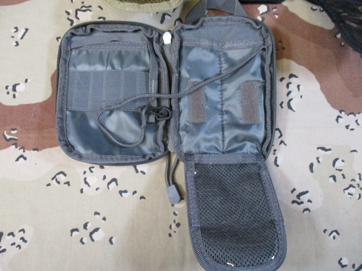 3x VISM by NCStar MOLLE Compact Vertical Accessory Pouches Tan Gray Red New