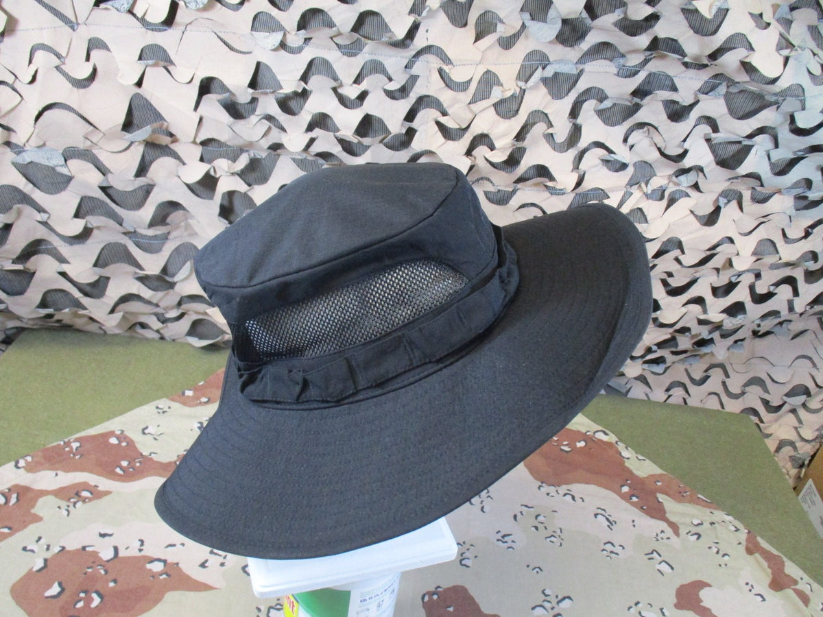 New Propper Men's Sun Hat Boonie UPF 50 Wide Brim Breathable Black L/XL