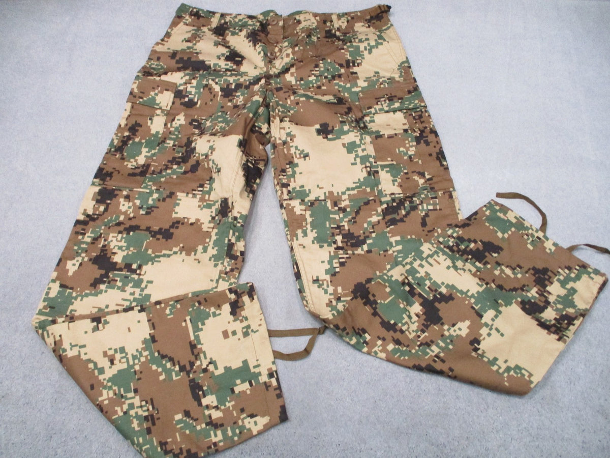 Jordanian Urban Digital Camo BDU Cargo Pants Medium Regular Military Surplus