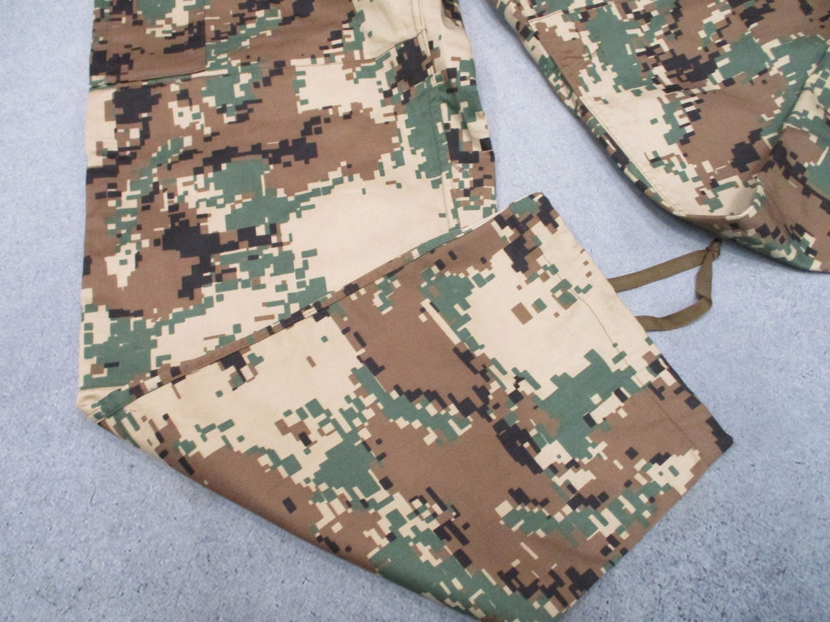 Jordanian Urban Digital Camo BDU Cargo Pants Medium Regular Military Surplus